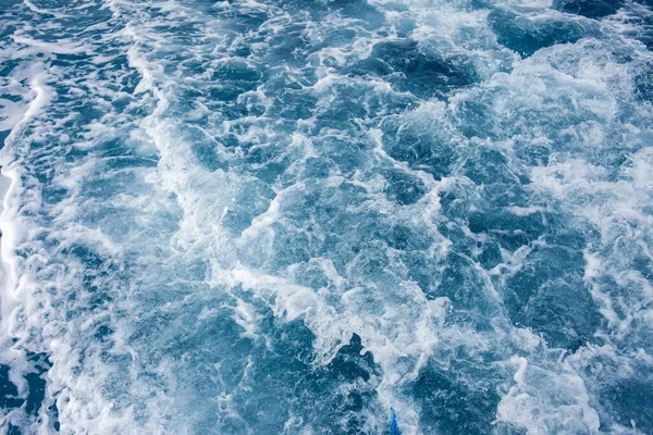 Imagen Fondo Agua Mar Acuática Con Superficie Espuma — Foto de Stock