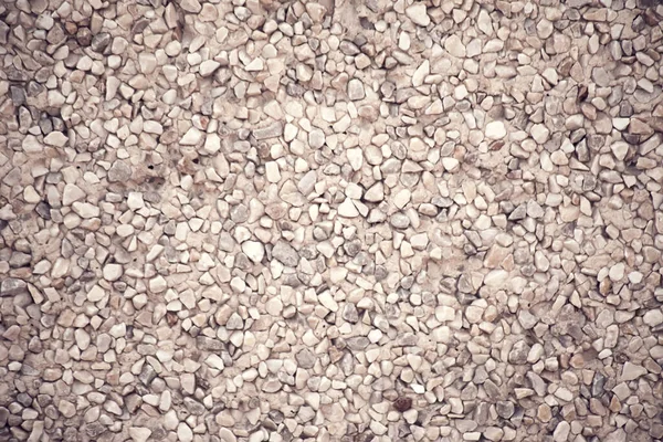 Small Stones Texture Wall Natural Background Close Shot — Stock Photo, Image