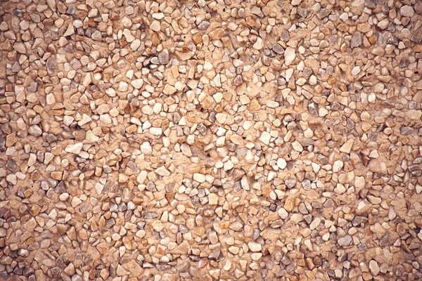 Pequeñas Piedras Textura Pared Fondo Natural Primer Plano — Foto de Stock