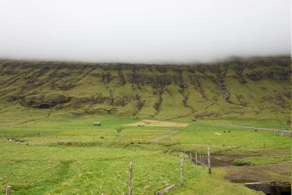 Paesaggio sulle Isole Faroe — Foto Stock