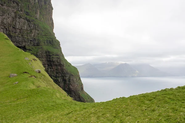 Faroe Adaları 'ndaki manzara — Stok fotoğraf