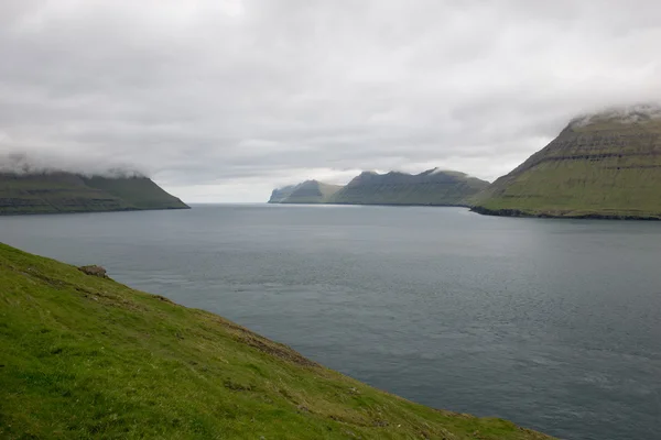 Пейзаж на Фарерских островах — стоковое фото