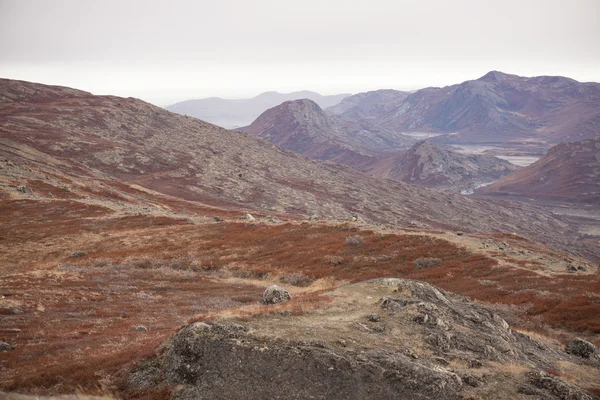 Arktiska landskapet på Grönland — Stockfoto