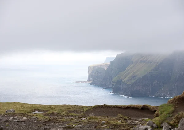 Landschaft auf den Färöern — Stockfoto