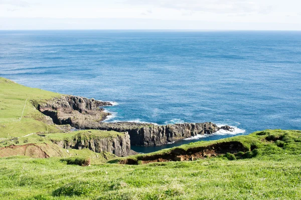 Faroe Adaları 'ndaki manzara Stok Fotoğraf