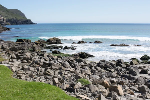 Paisaje típico en las Islas Feroe —  Fotos de Stock