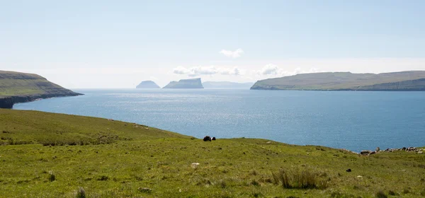 Paesaggio sulle Isole Faroe — Foto Stock