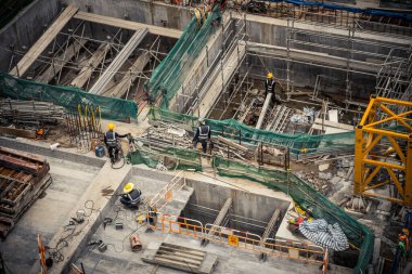 İnşaat alanı ve ağır yakalama makineleri