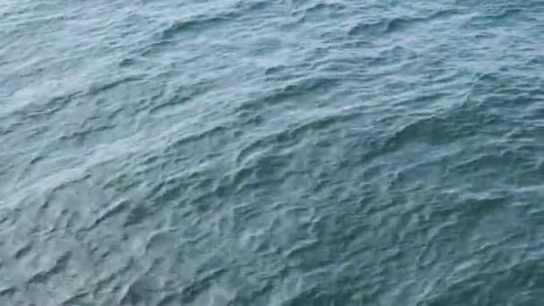 Deep Blue Sea Waves — Stock Video