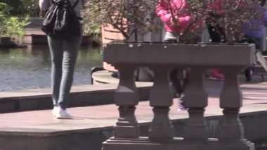 Arkadaşlarla güneşli bir parkta gezinmek, canlı bir öğleden sonra deniz kenarında anları yakalamak.