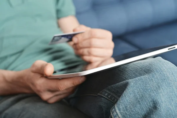 Conceito de compras online — Fotografia de Stock