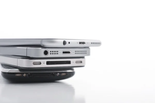 Stack of Apple iPhone — Stock Photo, Image