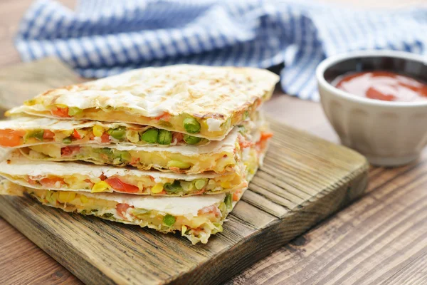 Quesadilla au poulet — Photo