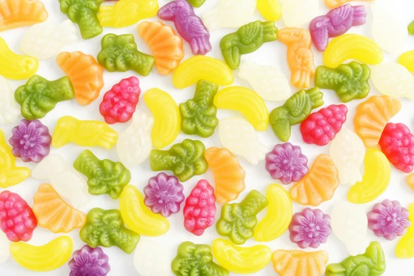 Fruit gelei snoepjes — Stockfoto