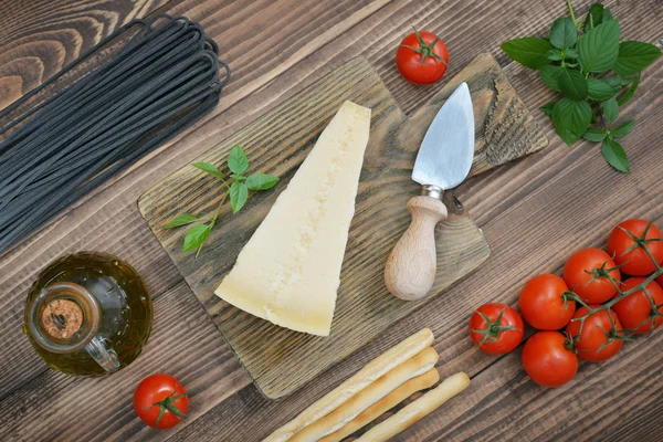 Ιταλικά τρόφιμα συστατικά — Φωτογραφία Αρχείου