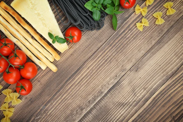 Italienske næringsmiddelingredienser – stockfoto