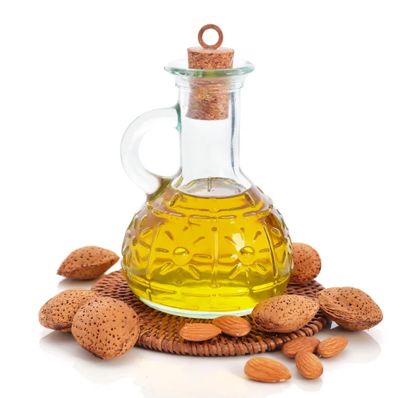 Almond oil — Stock Photo, Image