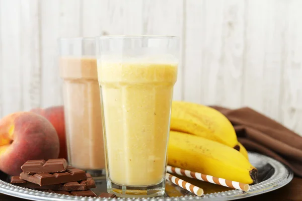 Banana smoothie — Stock Photo, Image