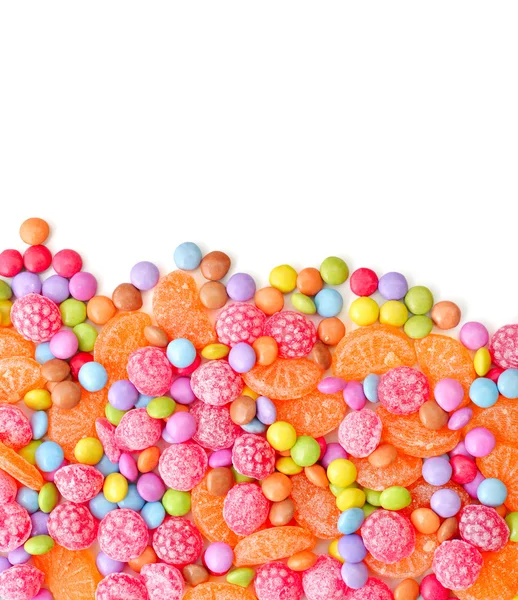 Sweet ronde multicolor snoepjes — Stockfoto