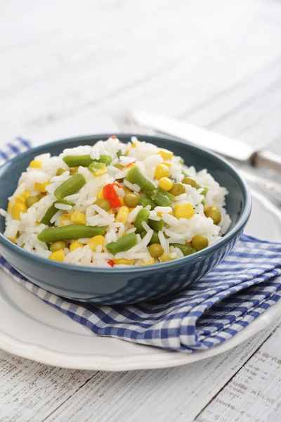 Vegetable risotto — Stock Photo, Image