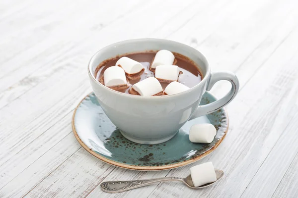 Mug with hot chocolate — Stock Photo, Image