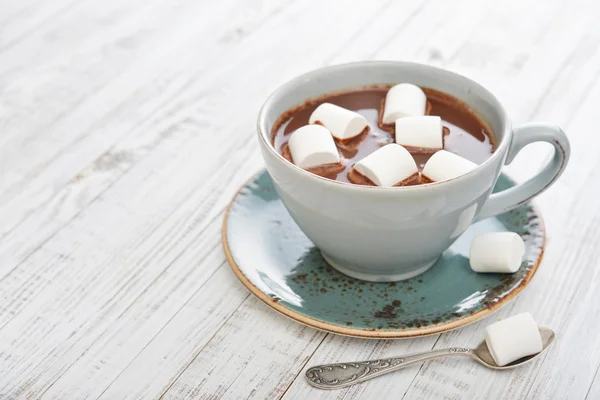 ホット チョコレート付きマグ — ストック写真