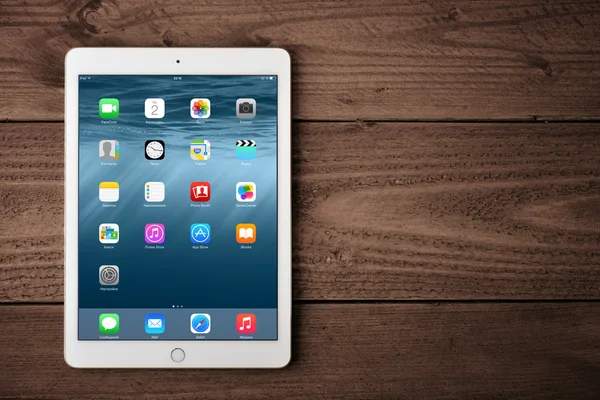 Яблочный воздух iPad 2 — стоковое фото