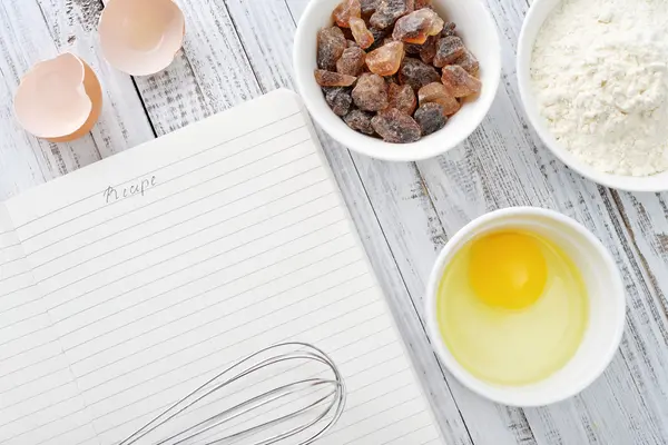 Ingredienser för bakning — Stockfoto