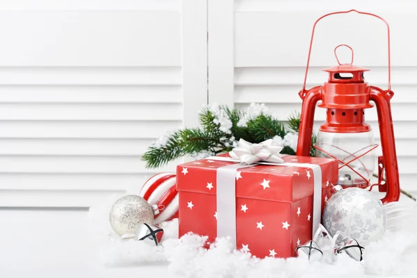 Las decoraciones navideñas — Foto de Stock