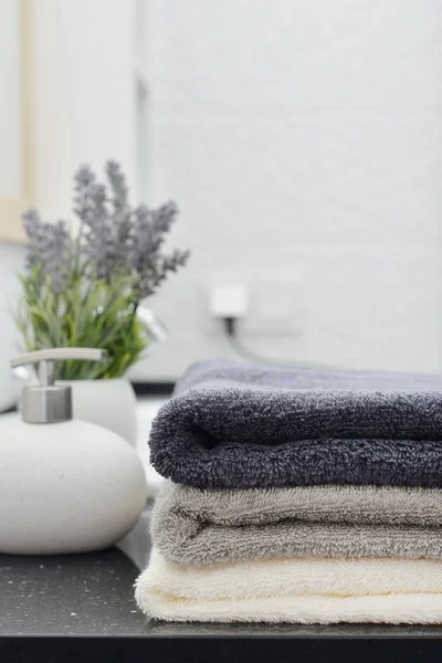 Stack of towels — Stock Photo, Image