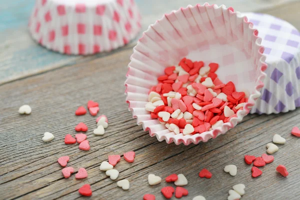 Color candy hearts — Stock Photo, Image