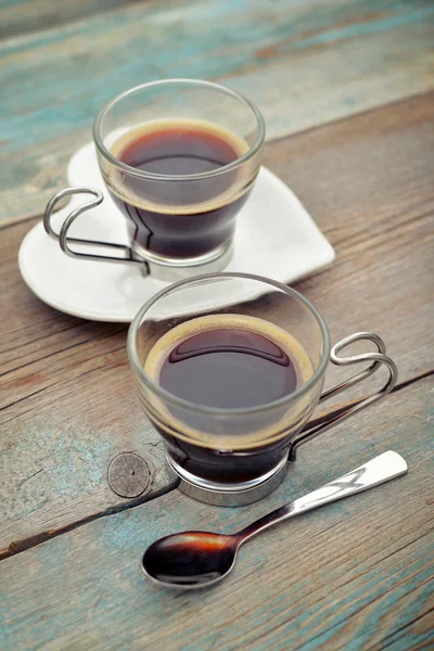 Cups of coffee — Stock Photo, Image