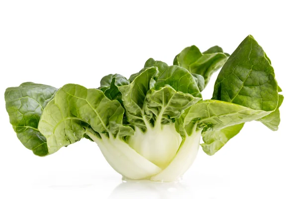 Pok choi oder pok choy auf weißem Hintergrund, isoliert — Stockfoto