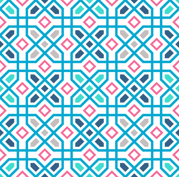 Sömlös orientaliska mönster. Vektor bakgrund — Stock vektor