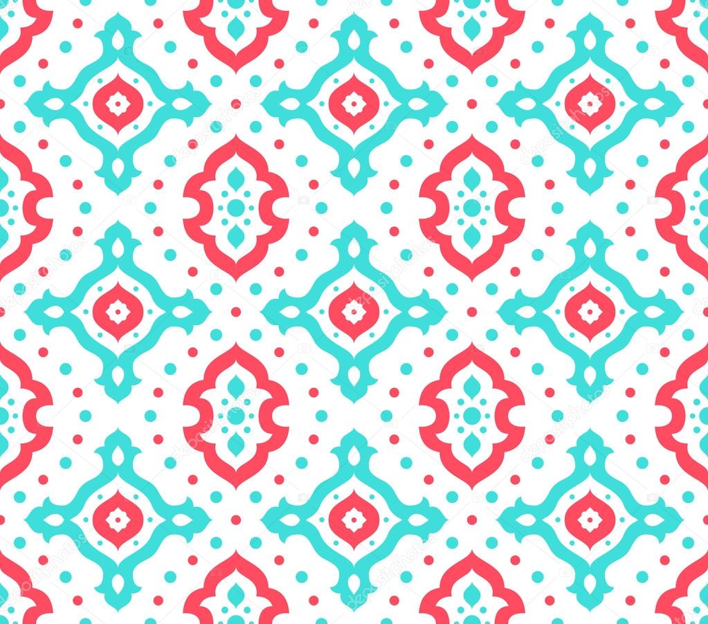 Seamless oriental pattern. Vector background