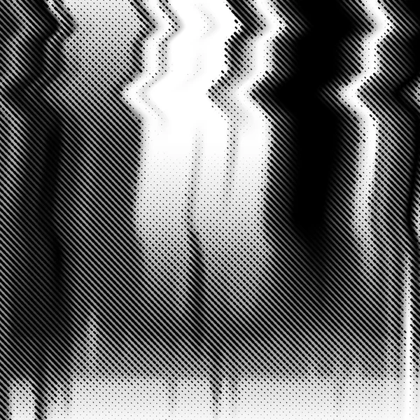 Glitch Vektor Hintergrund. Halbtonbeschaffenheit — Stockvektor