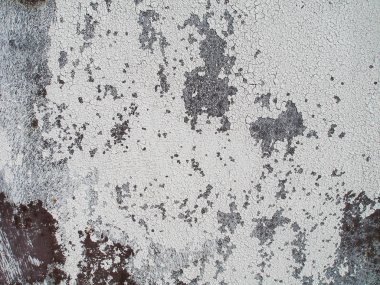 Kırık alçı duvar. Doku