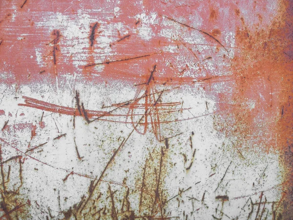 Alte rissige Farbe an der Wand. Grunge-Textur — Stockfoto