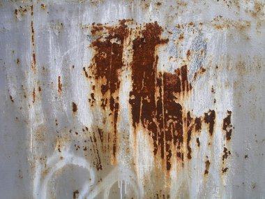 Eski boya duvar kırık. Doku
