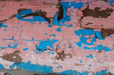 Eski boya duvar kırık. Doku