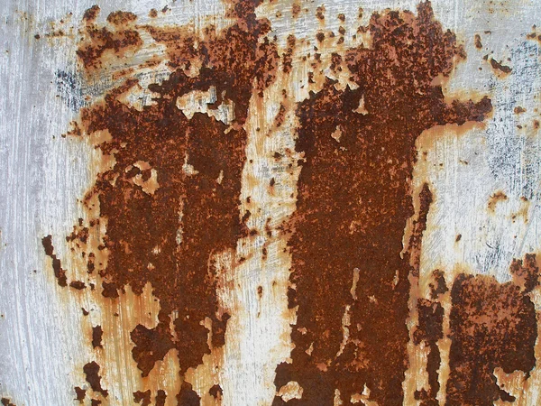 Cat lama retak di dinding. Tekstur Grunge — Stok Foto
