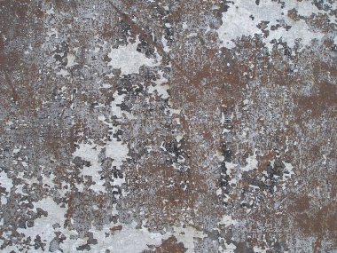 Paslı doku. Arka plan eski metal