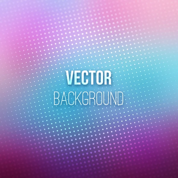 Purple Blurred Background With Halftone Effect — Stock Vector