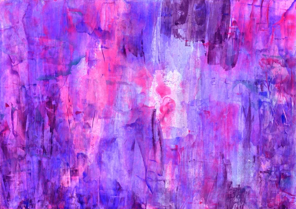 Pink purple expression acrylic texture. Modern art — Stock Photo, Image