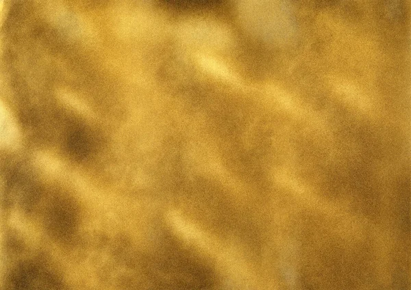 Subtle noise gold spray paint texture. Modern art — Stock Photo, Image