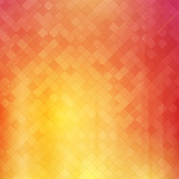 Fondo de mosaico de píxel cuadrado abstracto — Vector de stock