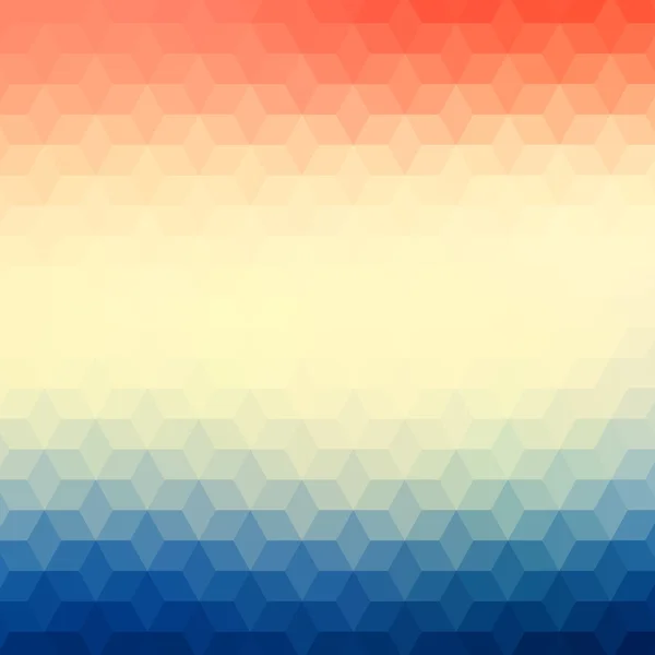 Fond géométrique coloré avec triangles — Image vectorielle