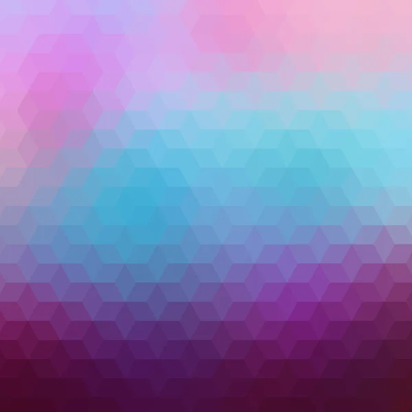 Fond géométrique coloré avec triangles — Image vectorielle