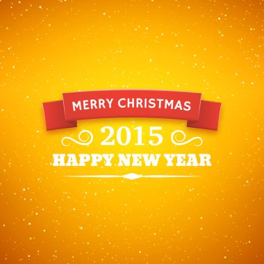 Noel tipografi vektör arka plan