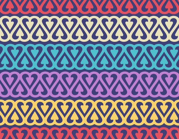 Naadloze patroon met schattige sieraad voor wallpaper — Stockvector